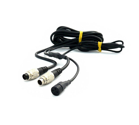 CAN Cable with External Mic (7-pin 712/male to 5-pin 712/male) for AiM SmartyCam HD Rev 2.1/SmartyCam GP HD Rev 2.1 (V02566240)